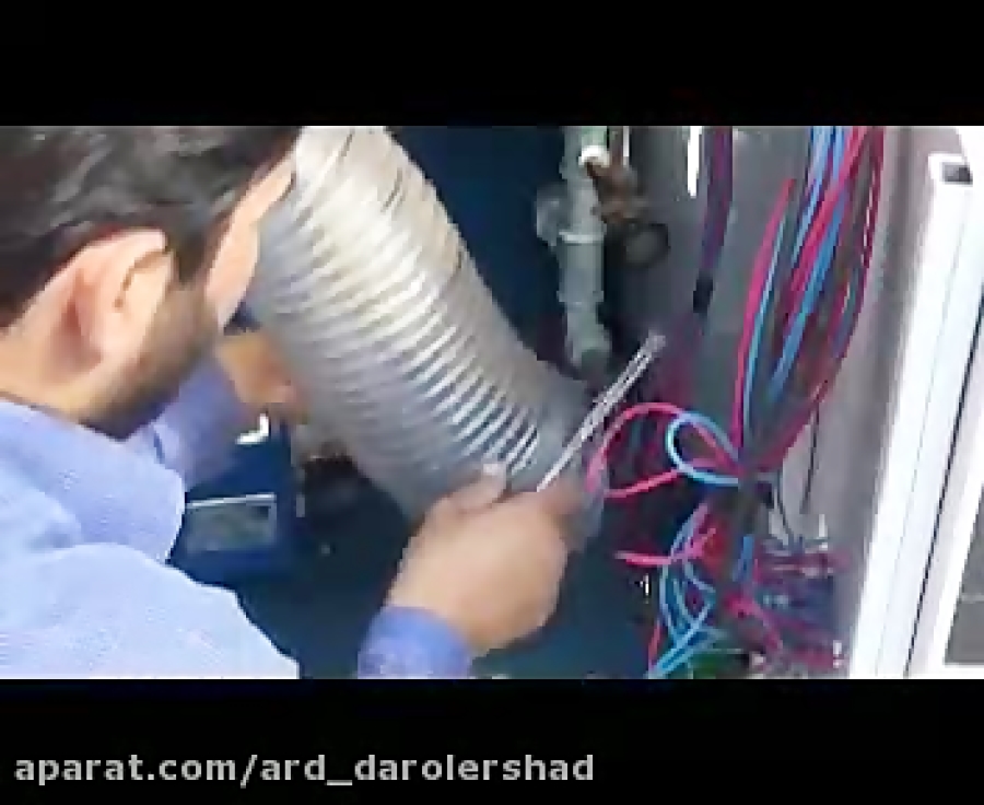 ساخت دستگاه کامل اتو پرس اتوماتیک خشکشویی در گرمی
