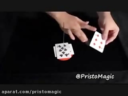 آموزش شعبده بازی  ـ   عبور  میخ از انگشت