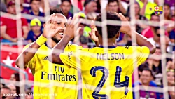 خلاصه بازی؛ بارسا ۲-۱ آرسنال