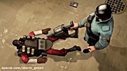 دوستی سولجر و دمومن tf2