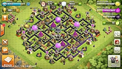 آموزش اتک با بالن در کلش اف کل...