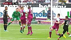 خلاصه بازی وستهام 0 - منچستر س...