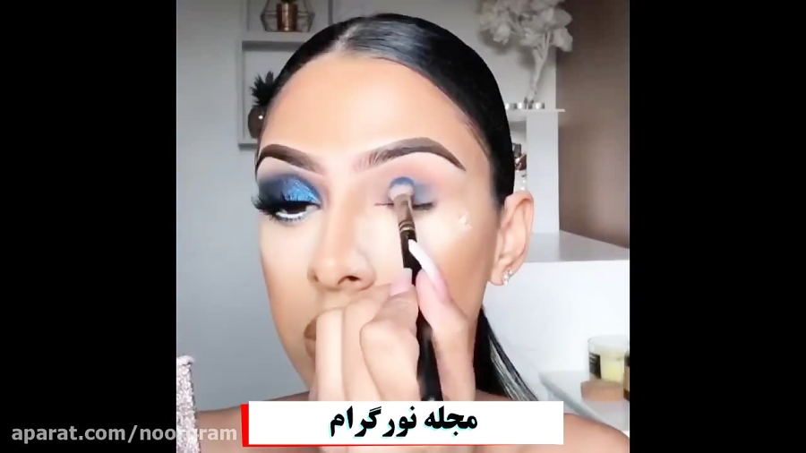 آموزش آرایش چشم حرفه ای