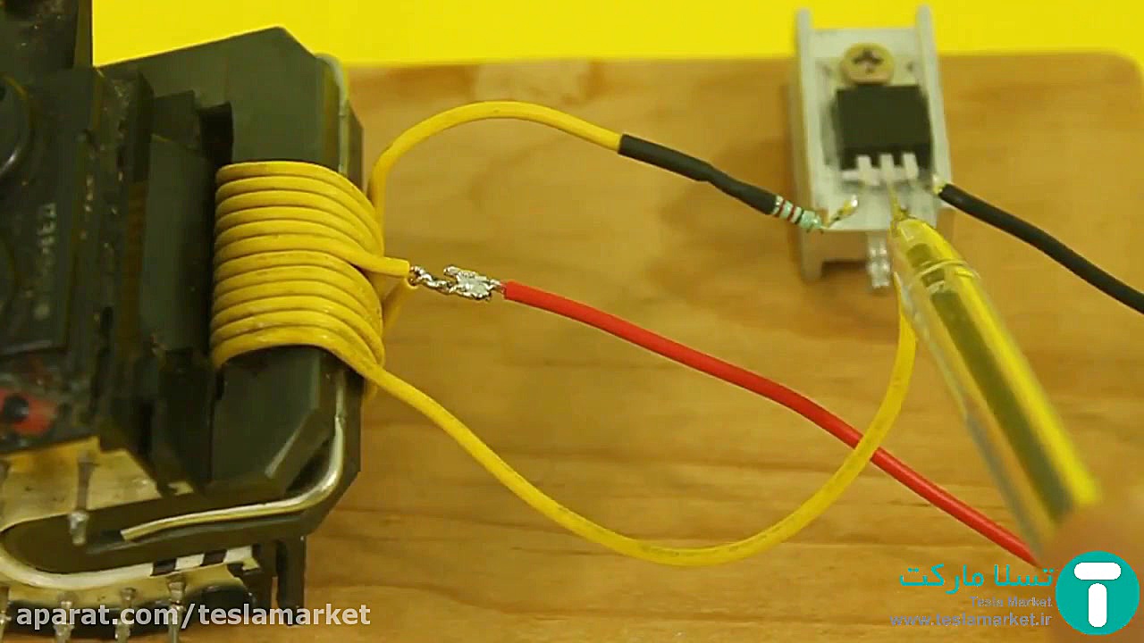 مدار ولتاژ بالا(های ولتاژ) با ترانس فلای بک(high voltage)- تسلا مارکت درمان مهاری پیوندی