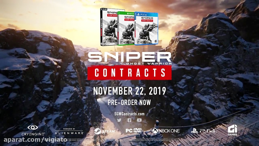تریلر تاریخ انتشار Sniper Ghost Warrior Contracts