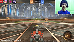 gameplay بازی rocket league خی...