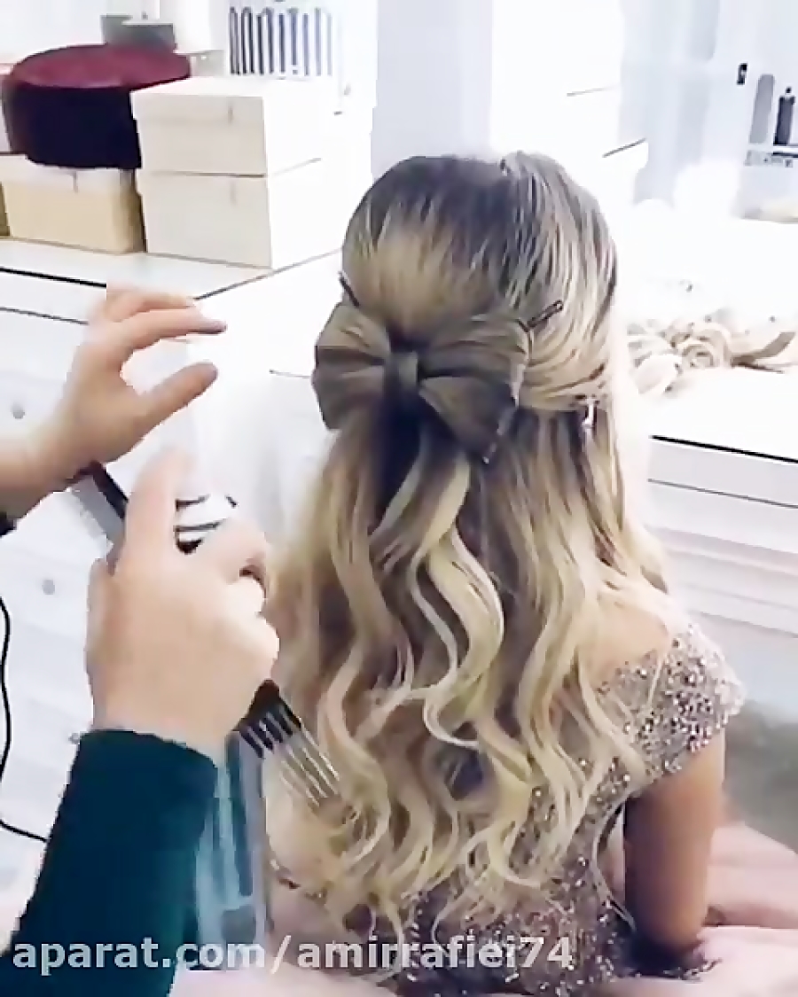 آموزش آرایش مو...