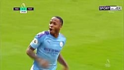 خلاصه بازی منچسترسیتی 2-2 تاتن...