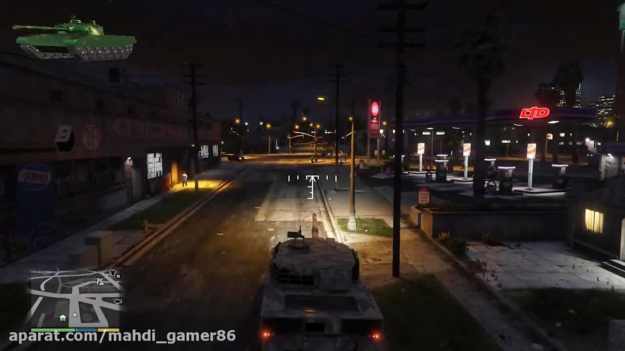 گیم پلی با تانک در GTA V (درخواستی)