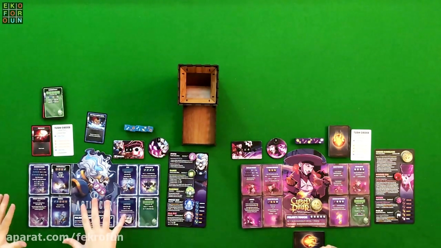 ویدیو آموزش به همراه گیم پلی بازی Dice Throne - باکس 3