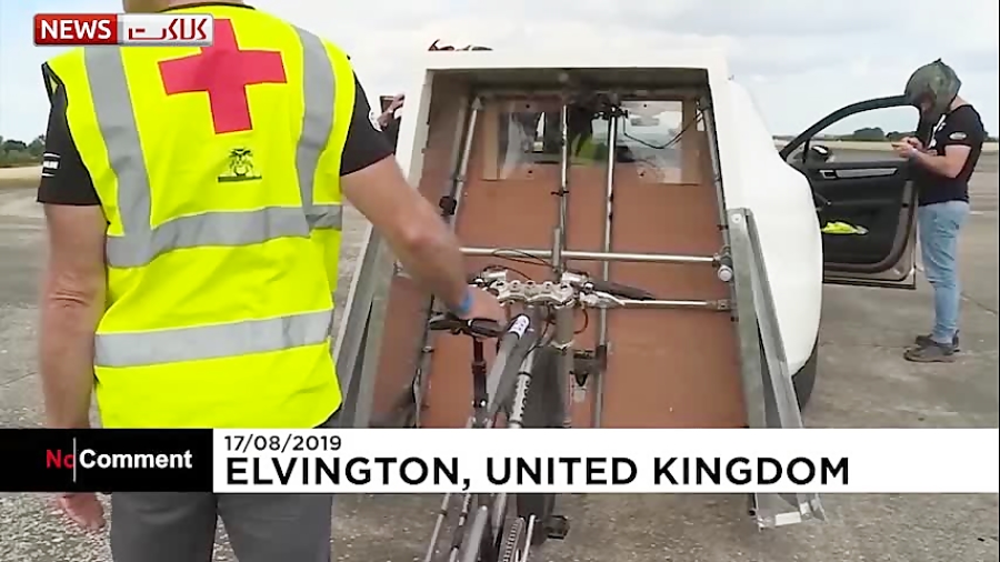 شکسته شدن رکورد سرعت دوچرخه سو...