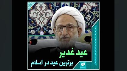 ایت الله بهجت : بهترین عید اسلام عید غدیره ژنراتور پالس عصبی