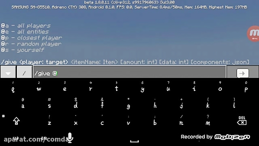 رمز کامند بلاک ویه رمز خانه سازی برای ماین کرافت