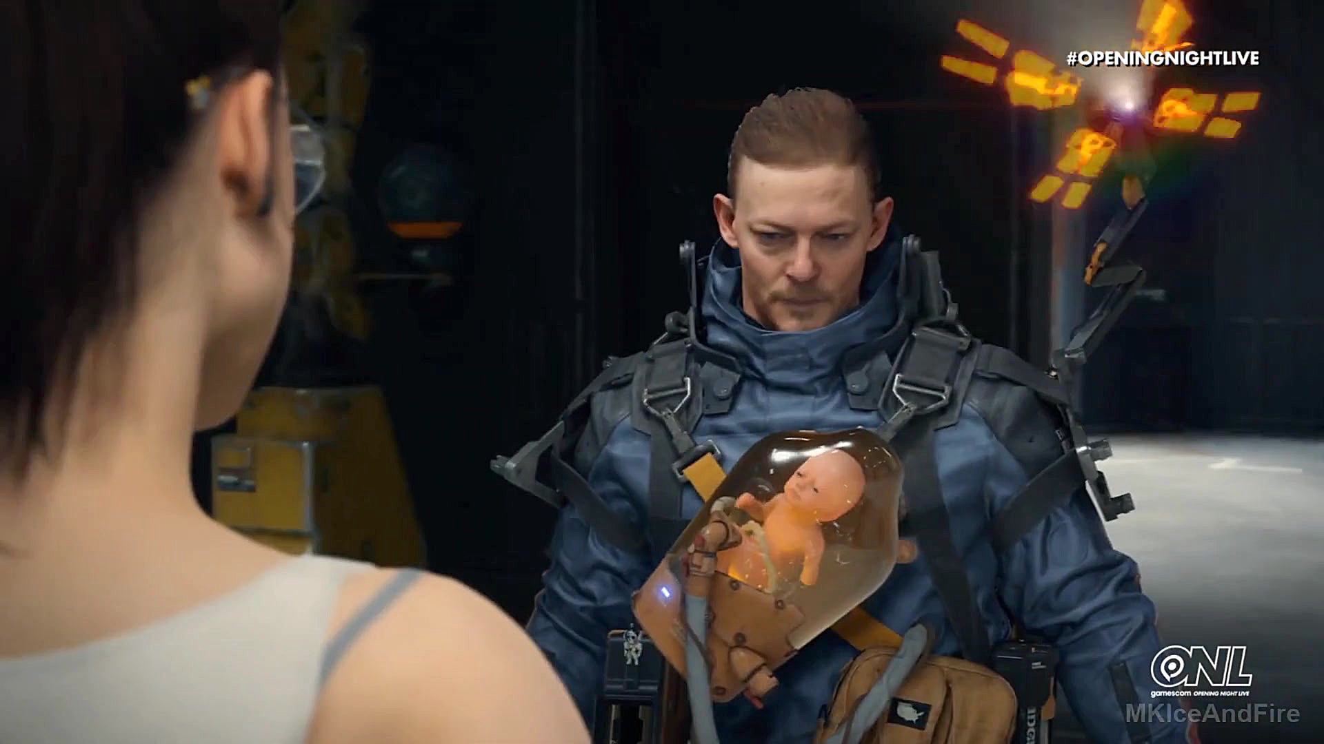 تریلر معرفی Mama در بازی Death Stranding در مراسم Gamescom 2019 زمان189ثانیه