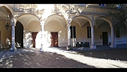 گشتی در دانشگاه پاویا ایتالیا