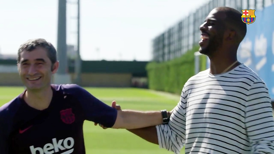 بازدید کریس پاول ستاره NBA از...