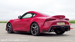 درگ تویوتا سوپرا با آلپاین A11...