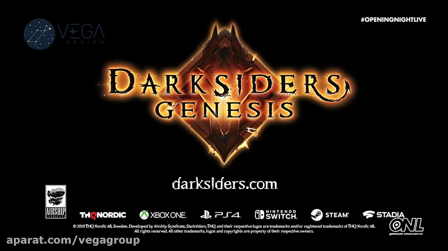 تریلر گیم پلی بازی Darksiders Genesis