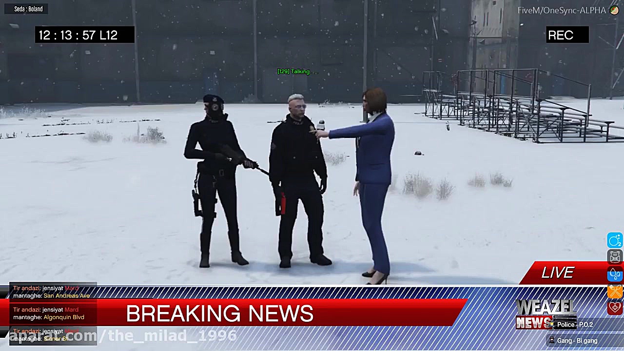 مراسم اعدام مجرمین در GTA :FiveM سرور ایران لگاسی زمان611ثانیه