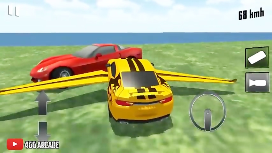 Flying Muscle Transformer Car 2017 Bumblebee Games - Best Games for Kids