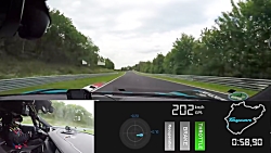 یک دور پیست نوربرگ رینگ با پور...