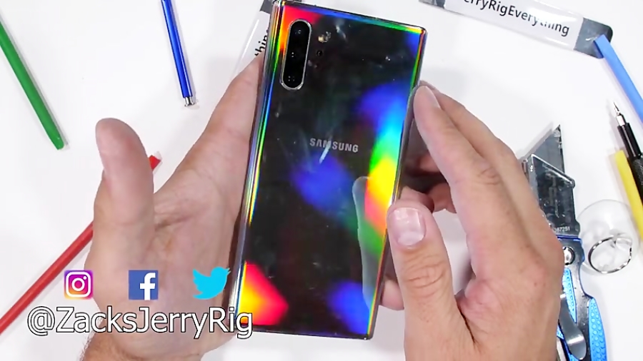 کالبد شکافی سامسونگ گلکسی نوت 10