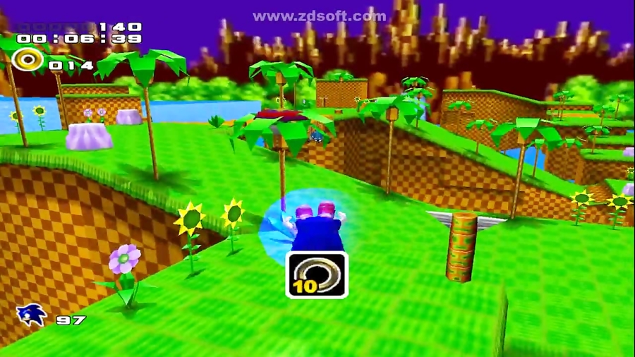 Green Hill در Sonic Adventure 2 توضیحات