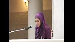 تلاوت زیبای دختر آسمانی زاگرب