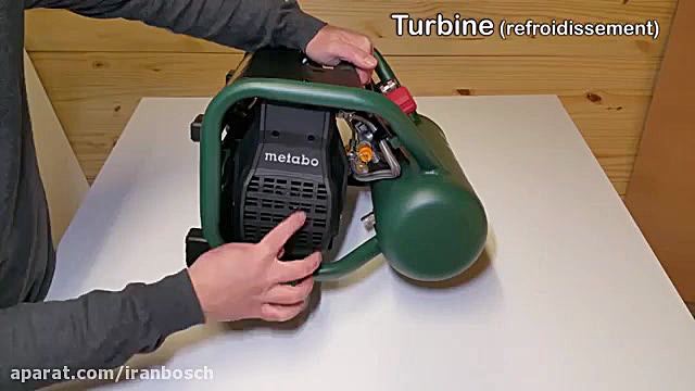 بررسی کمپرسور هوا متابو مدل power 180-5w of - ایران بوش
