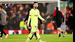 درگیری مسی و هواداران بارسا در...