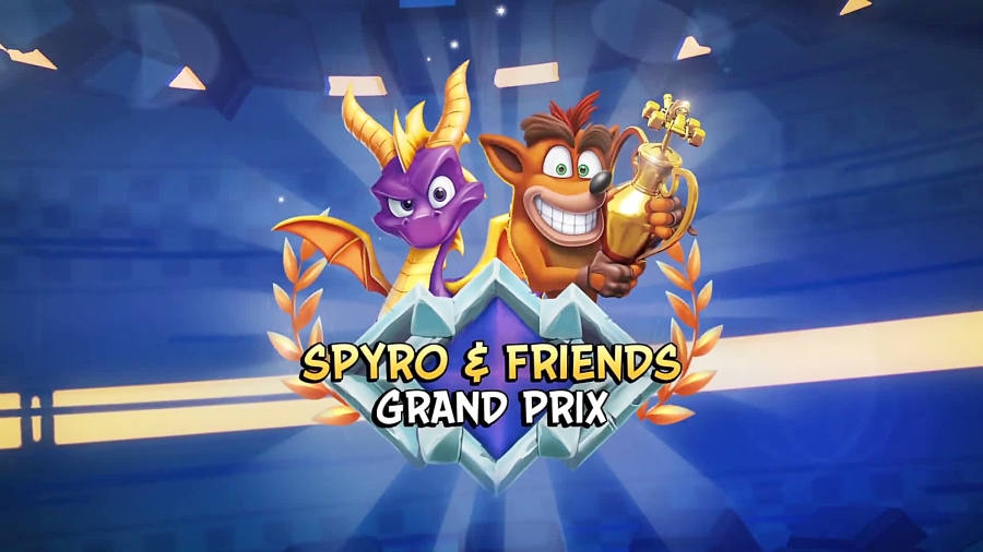 رویداد Grand Prix بازی Crash Team Racing بر شخصیت اسپایرو و دوستان وی تمرکز دارد