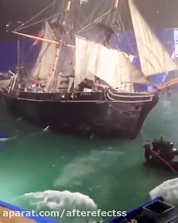 نحوه ی ساخت طوفان در فیلم های...