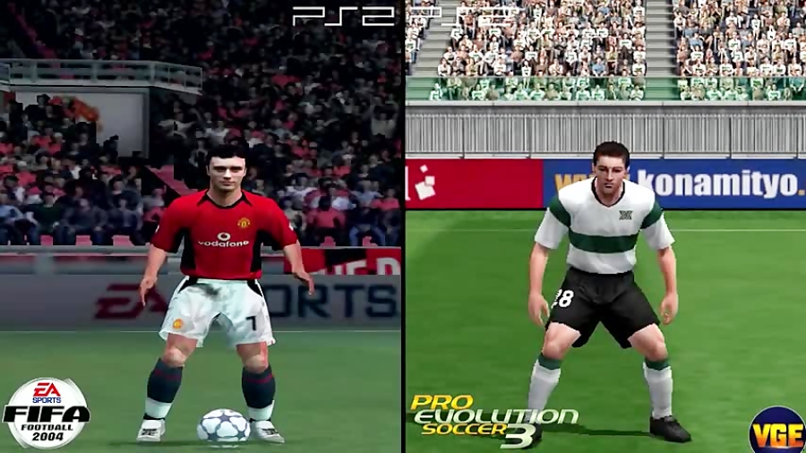 CRISTIANO RONALDO FIFA vs PES [2003 - 2019]