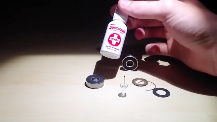 How To Apply Speed Cream/Lube To Skateboard Bearings