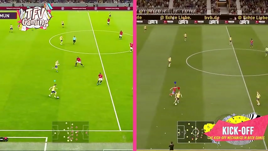 مقایسه گرافیکی FIFA 20 و PES 2020
