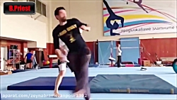  فیلم کلیپ تمرینات بازیگر مشهو...