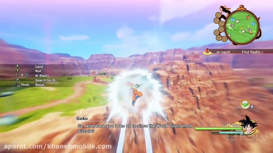 Dragon Ball Z: Kakarot goku vs raditz trailer