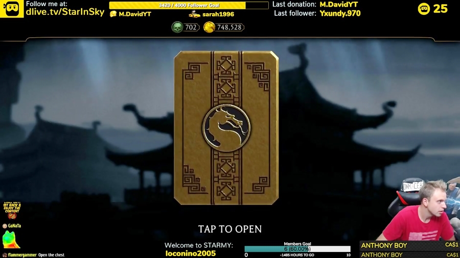 Mortal Kombat Mobile Live Stream. Dark Raiden Challenge Grind (All Difficulties)