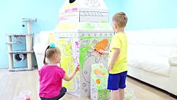 بازی گبی و آلکس در شهر فضایی ب...