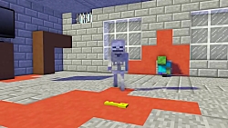 گیم پلی ماین کرافت مدرسه هیولا...