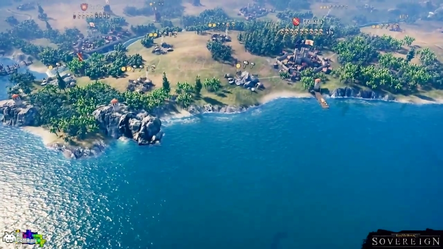 تریلر بازی Knights of Honor II Sovereign برای PC | آل گیم