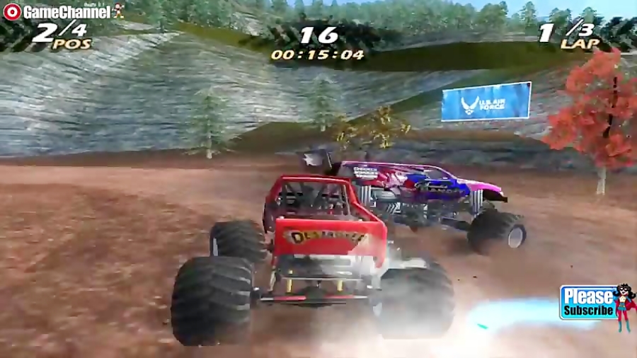 Monster Jam / 4x4 Monster Truck Stunt Games / Ps2 Truc