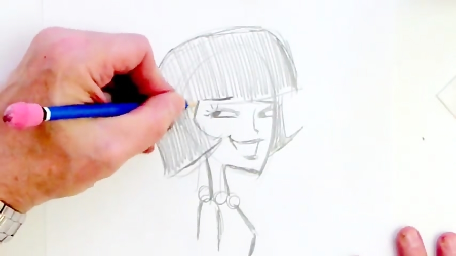 آموزش نقاشی How To Draw A Pretty Character - Step by Step