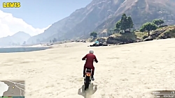 گیم پلی جی تی ای(GTA 5 Online - Biking On Water (Ragequit Races