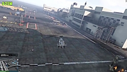 گیم پلی جی تی ای(GTA 5 Online - Helicopter Battle (Scavenger Hunt )