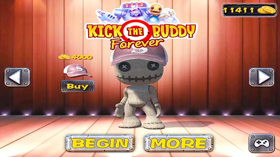 گیم پلی بازی Kick the Buddy Forever - Fun