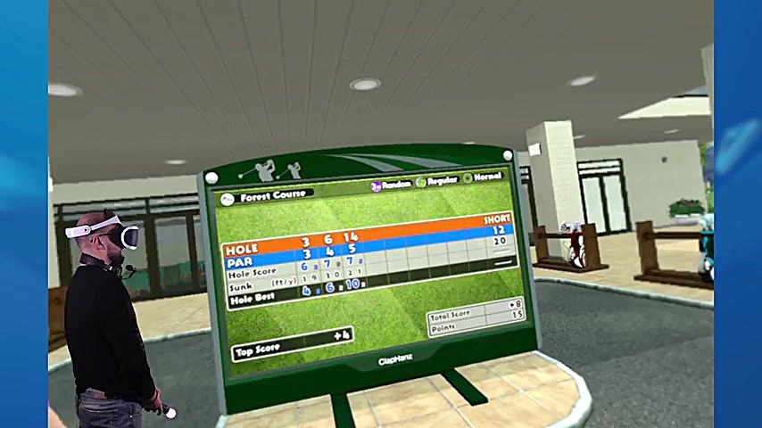 Everybody's Golf VR Gameplay - Rob and Rosie Tee Off! درمان جای جوش