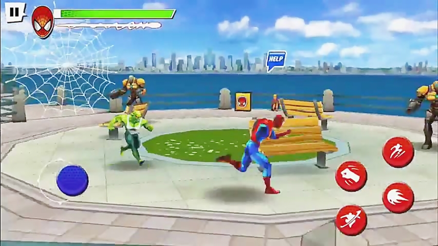 بازی موبایل مرد عنکبوتی Ultimate Spider-Man: Total Mayhem (قسمت 10)