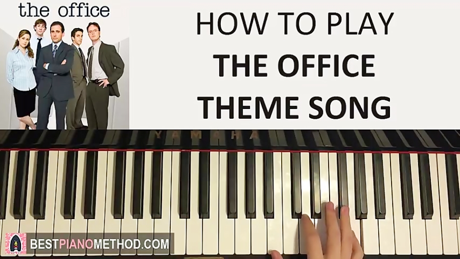 The Office - Theme Song (Piano Tutorial Lesson)