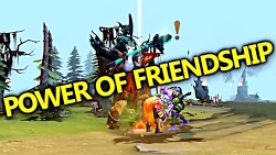 Dota 2 WTF Moments - Power of Friendship Compilation